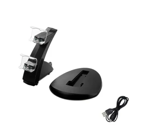 STACJA DOKUJĄCA ŁADOWARKA DO PADÓW PS4 FAT SLIM PRO + KABEL USB