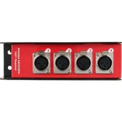 Stagebox pasywny RJ45 na 4x XLR żeński - the sssnake Cat Snake 3FB