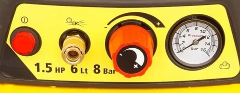 STANLEY KOMPRESOR BEZOLEJOWY SPRĘŻARKA 6L 8 bar