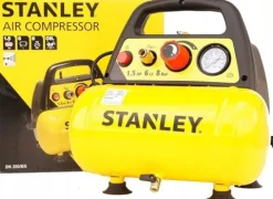 STANLEY KOMPRESOR BEZOLEJOWY SPRĘŻARKA 6L 8 bar