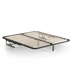 Stelaż do Łóżka 160x200 cm Podnoszony Metalowy Wkład pod Materac 28 listew