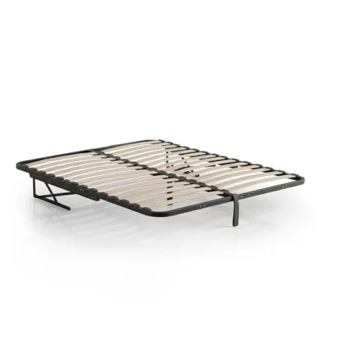 Stelaż do Łóżka 140x200 cm Podnoszony Metalowy Wkład pod Materac 28 listew