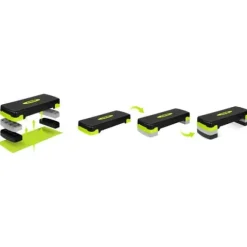 Step do ćwiczeń 3 stopnie NS-400 zielony