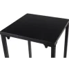 Stojak Metalowy Kwietnik na Kwiaty Dekoracje do Salonu Czarny 60 cm Loft