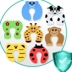 Stoper do drzwi Ricokids 798600 7 szt zwierzaki