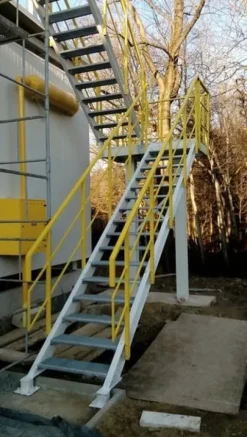 Stopnie schody z krat wema 1000x270 mm ocynk atest