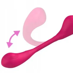 Strap-on bez uprzęży, silikonowy, penetracyjny ruch