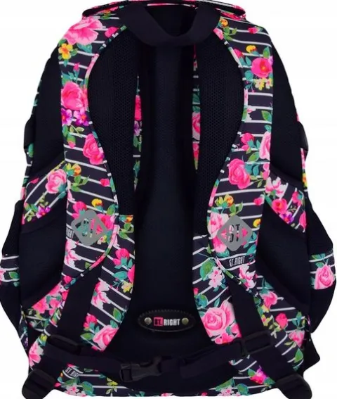 ST.RIGHT PLECAK SZKOLNY MŁODZIEŻOWY LIGHT ROSE