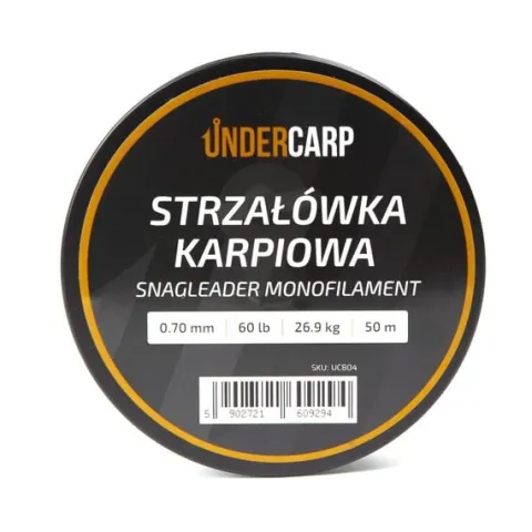 STRZAŁÓWKA KARPIOWA UNDERCARPSNAGLEADER MONOFILAMENT 0,70MM/50M 60LB 26,9KG