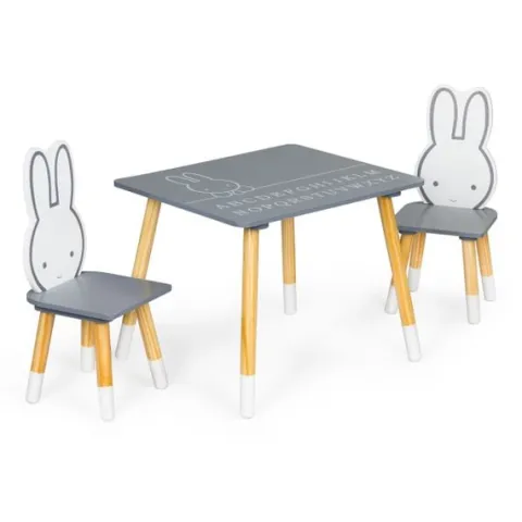 Stół stolik +2 krzesła meble dla dzieci zestaw Ecotoys
