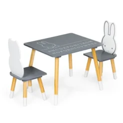 Stół stolik +2 krzesła meble dla dzieci zestaw Ecotoys