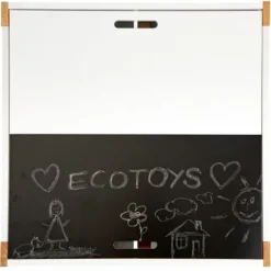 Stół stolik z dwoma krzesłami zestaw mebli dla dzieci ECOTOYS