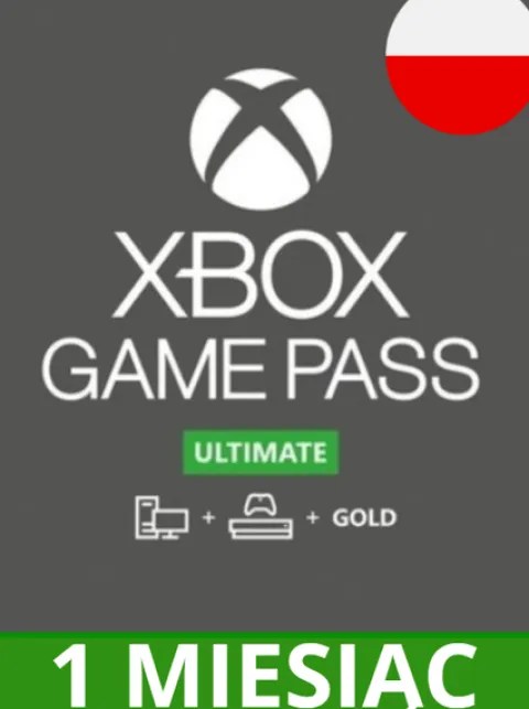 SUBSKRYPCJA XBOX GAME PASS ULTIMATE 1 MIESIĄC - BEZ VPN