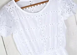 624 SUBTELNA SUKIENKA BOHO GIPIURA KORONKA