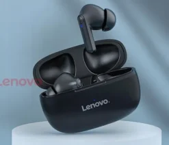 SŁUCHAWKI BEZPRZEWODOWE BLUETOOTH LENOVO HT05 Z POWERBANKIEM NOWY MODEL 5.1
