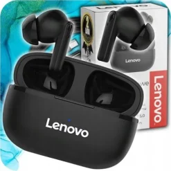 SŁUCHAWKI BEZPRZEWODOWE LENOVO HT05 BLUETOOTH Z POWERBANKIEM NOWY MODEL 5.1