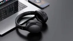 Słuchawki Bezprzewodowe TONSIL R35 Nauszne Bluetooth 5.3 ANC PRO BT Czarne
