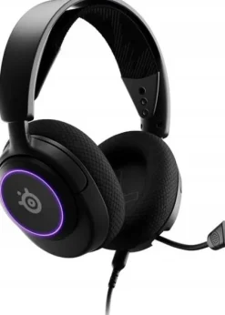 Słuchawki nauszne SteelSeries Arctis Nova 3 czarne