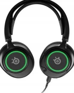 Słuchawki nauszne SteelSeries Arctis Nova 3 czarne