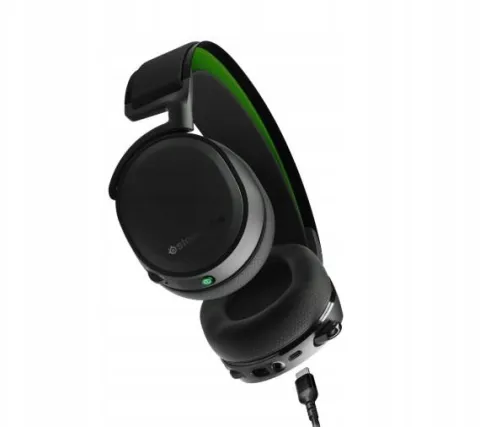 Słuchawki SteelSeries Arctis 7X+ USB 2,4 GHz 7.1 Czarne bezprzewodowe