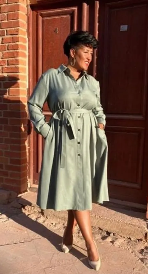 SUKIENKA SZMIZJERKA SHINE plus size