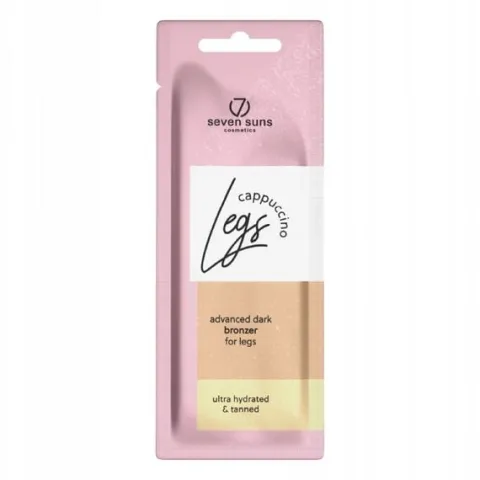 7Suns Cappuccino Legs Balsam, przyspieszacz opalania do nóg, nawilża 15ml