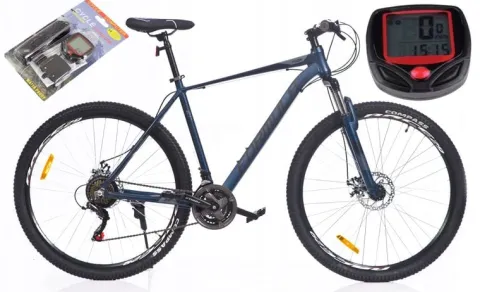 SUPER Rower MTB Velotrade THOR 29 szary rama 21