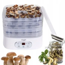 Suszarka do grzybów ziół i żywności dehydrator Adler AD 6658