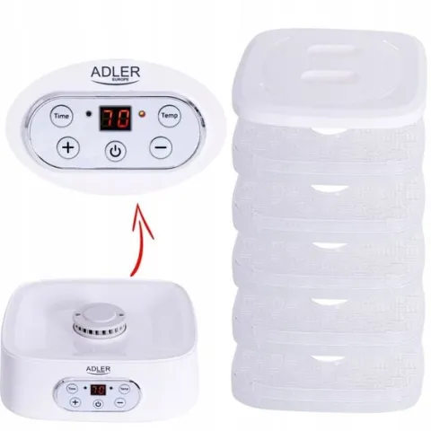 Suszarka do grzybów ziół i żywności dehydrator Adler AD 6658