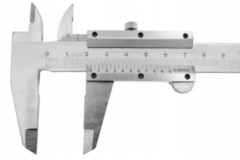 Suwmiarka stalowa GEKO 150 mm 0,05 mm analogowa noniuszowa dwuszczękowa