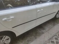 Suzuki SX4 I 2006-2013 Listwy CZARNE Boczne Drzwi