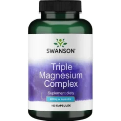 SWANSON Triple Magnesium complex 400 mg (100 kaps.)