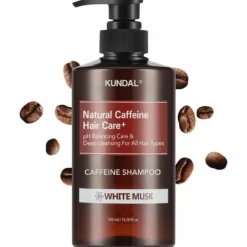 Szampon do włosów KUNDAL Natural Caffeine Hair Care White Musk 500ml