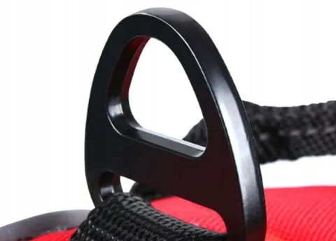 SZELKI BEZUCISKOWE typu GUARD dla psa ELITE L red