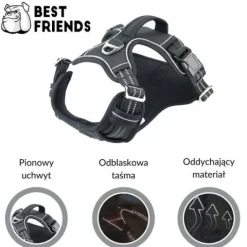 Szelki dla psa GUARD, OWCZAREK, LABRADOR,ROZM.XL