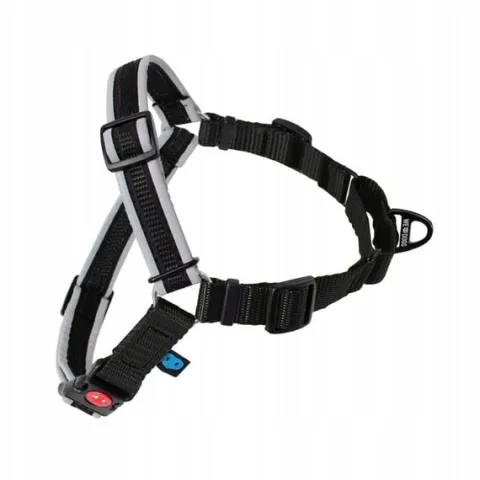 Szelki treningowe dla psa typu easy walk, ODBLASKI