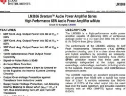(2szt) LM3886TF wzmacniacz audio 68W obudowa TO220TF-11
