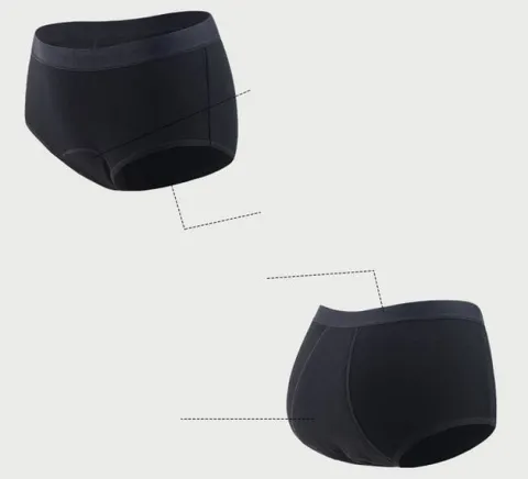 2 szt Majtki Figi Bielizna menstruacyjna Stroje Kąpielowe Menstruacyjne