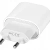 Szybka ładowarka kostka 20w uniwersalna zasilacz usb-c (biała)