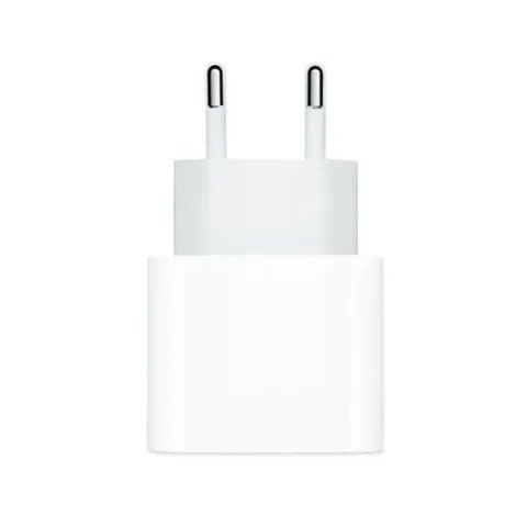 Szybka ładowarka kostka 20w uniwersalna zasilacz usb-c (biała)
