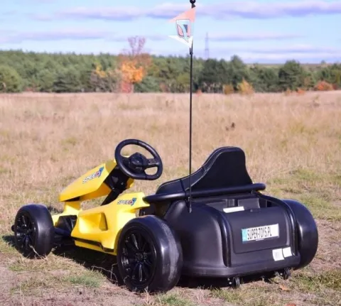 SZYBKI GOKART SPEED 7 NA AKUMULATOR 12 V, HAMULEC SUPER MOC/A035-555P