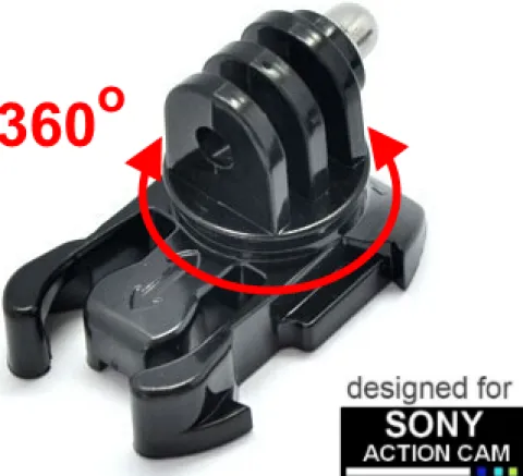 SZYBKOZŁĄCZKA OBROTOWA 360 STOPNI DO SONY ACTION CAM