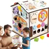 tablica manipulacyjna Domek - kolorowy