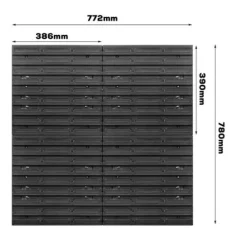 Tablica warsztatowa narzędziowa 1152 x 780 mm ścianka garaż