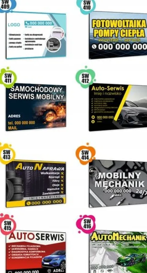 TABLICZKA REKLAMOWA szyld z dibondu nadruk 40x30 cm sprzedaż jajek