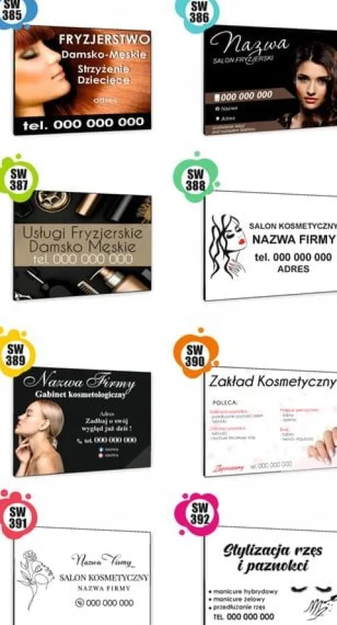 TABLICZKA REKLAMOWA szyld z dibondu nadruk 40x30 cm sprzedaż jajek