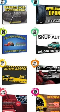 TABLICZKA REKLAMOWA szyld z dibondu nadruk 40x30 cm sprzedaż jajek