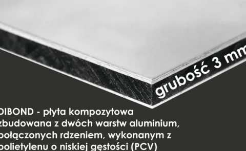 Tabliczka znak informacyjny dibond 40x30 zakaz dokarmiania kotów i gołębi