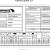 Tabliczka znamionowa, odtworzenie tabliczki SCHMITZ Cargobull srebrna