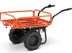 Taczka elektryczna budowlana koleba ogrodowa BAUMR-AG 3w1 120L 260kg 40V